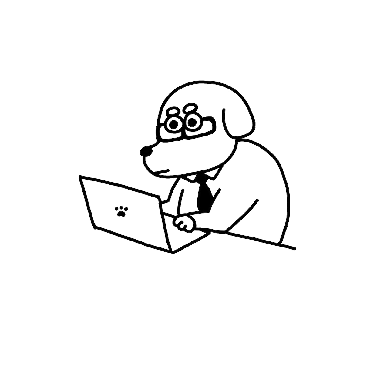 愛犬のグッズ用イラストを描きます ちょっとシュールで可愛い、うちの子だけのデザイン イメージ6