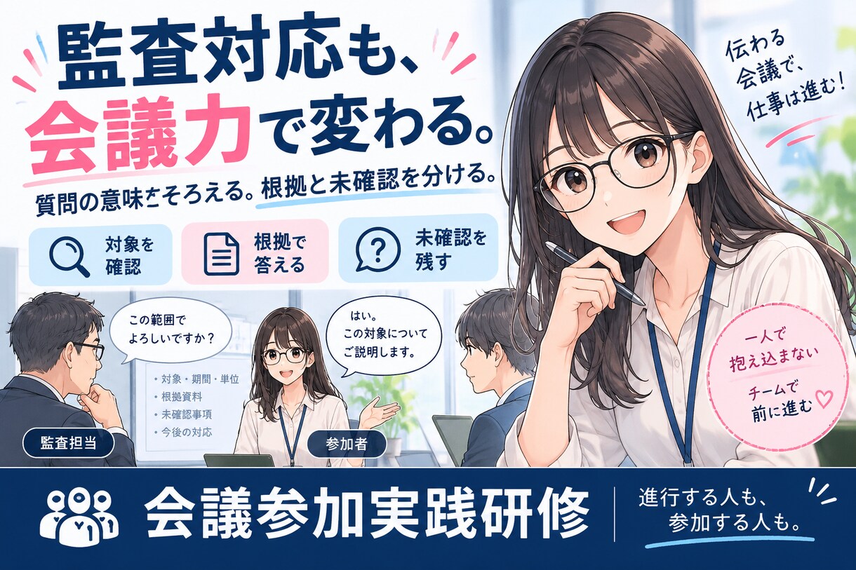 会議ファシリテーション実践研修資料を提供します 会議のずれが見える。次の一言を選べる実践教材です イメージ8
