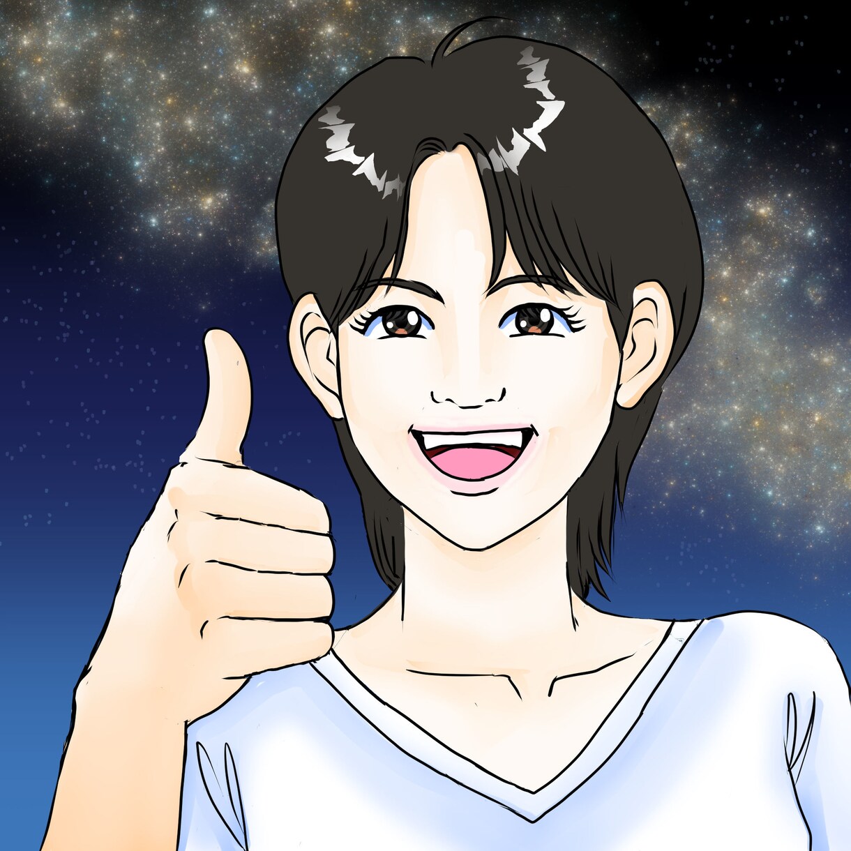 似顔絵かきます お写真を見て似顔絵かきます！男性に特化しています！ イメージ8