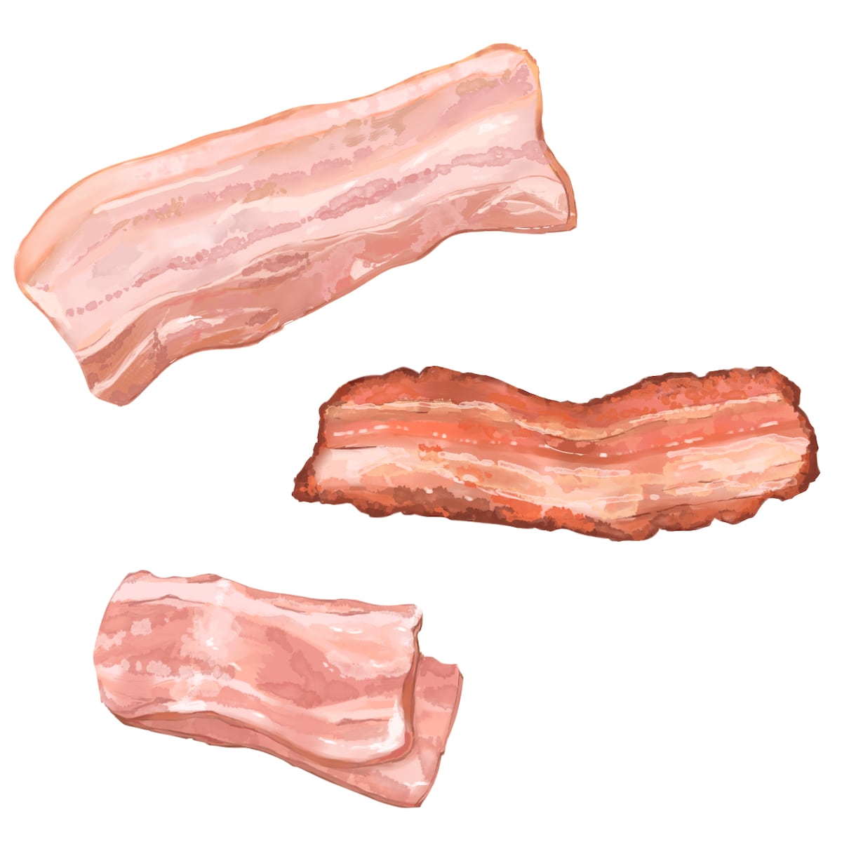 デジタルでイラストを描きます 温かい柔らかな表現で美味しそうな食べものを描きます イメージ1