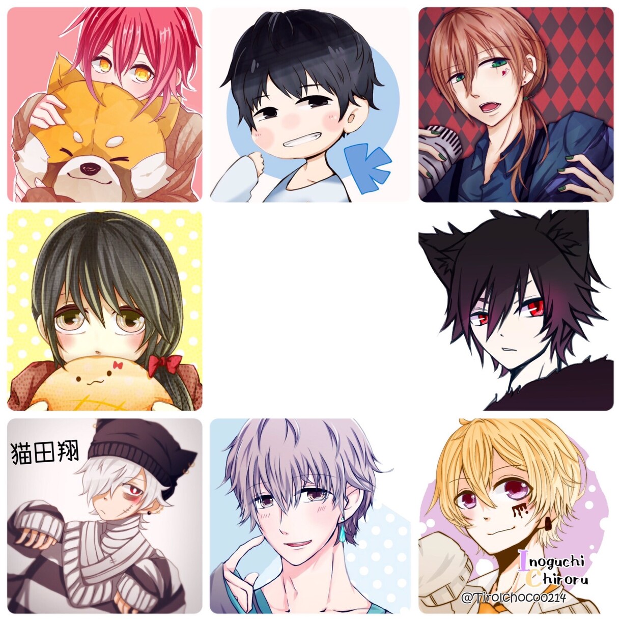 SNSのアイコンイラスト描きます アイコンやヘッダーのイラストを描かせてください！ イメージ3