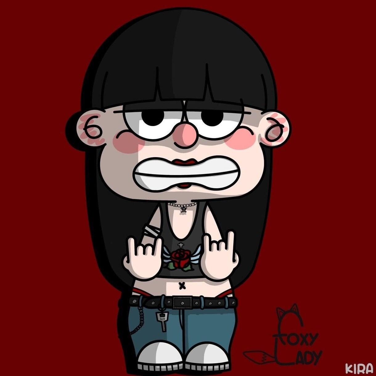 ポップでストリート風の個性的なイラストを描きます あなただけのおしゃれなイラスト！SNSのアイコンなどに！ イメージ6