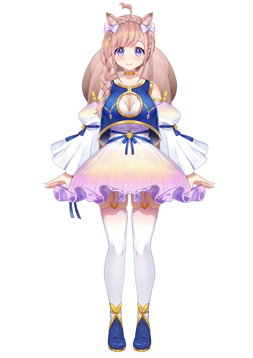 Vtuber立ち絵制作します Vtuberをデザインし立ち絵を制作いたします。 イメージ2