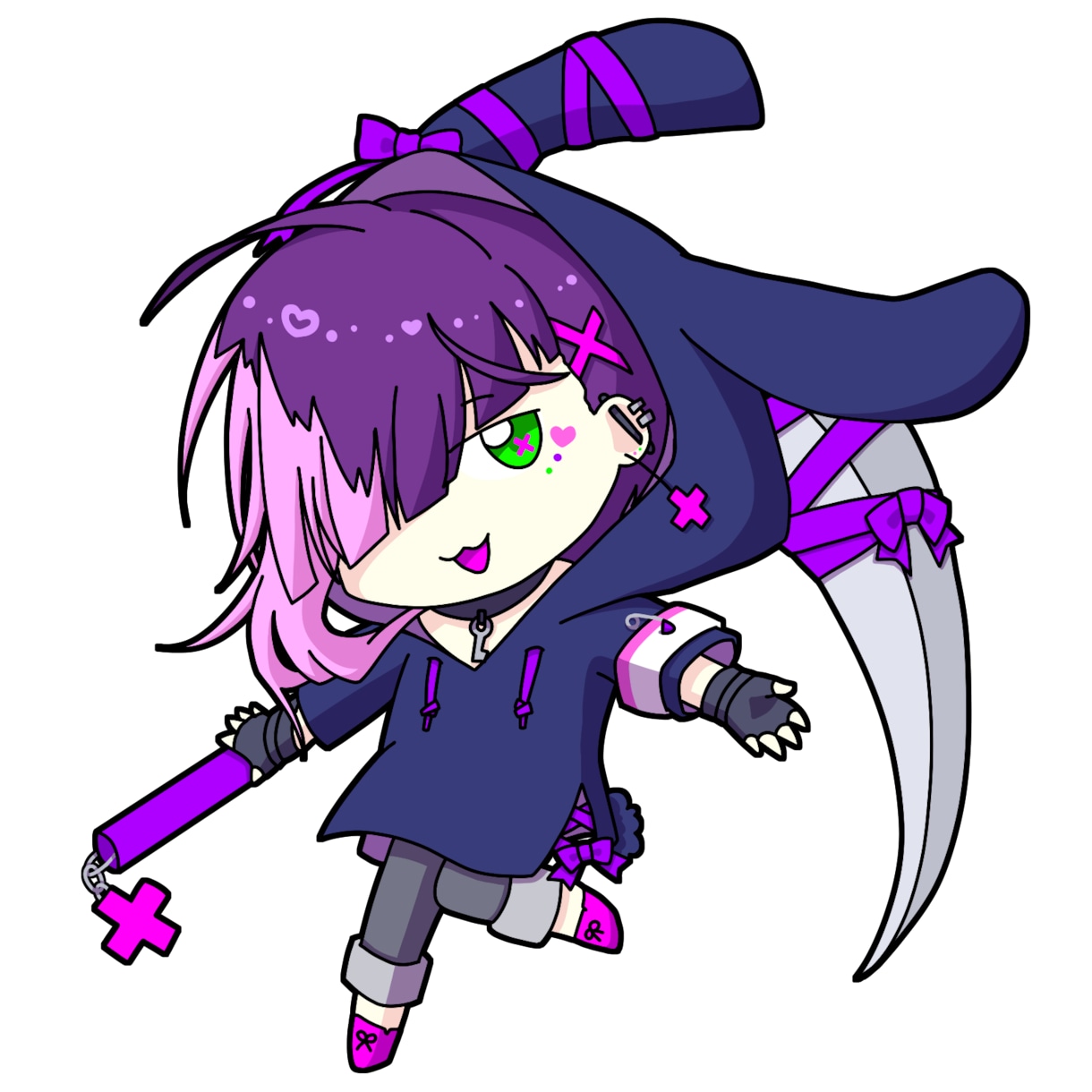 デフォルメキャラのSNS用アイコン描きます ２～３頭身ミニキャラのアイコン用イラスト イメージ2