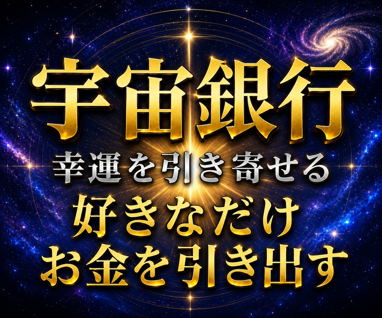 宇宙銀行の徳残高を開示し億を超える金脈を解放します 魂の暗号を解読して積み重ねた徳を確実に好きなだけ引き出す イメージ1