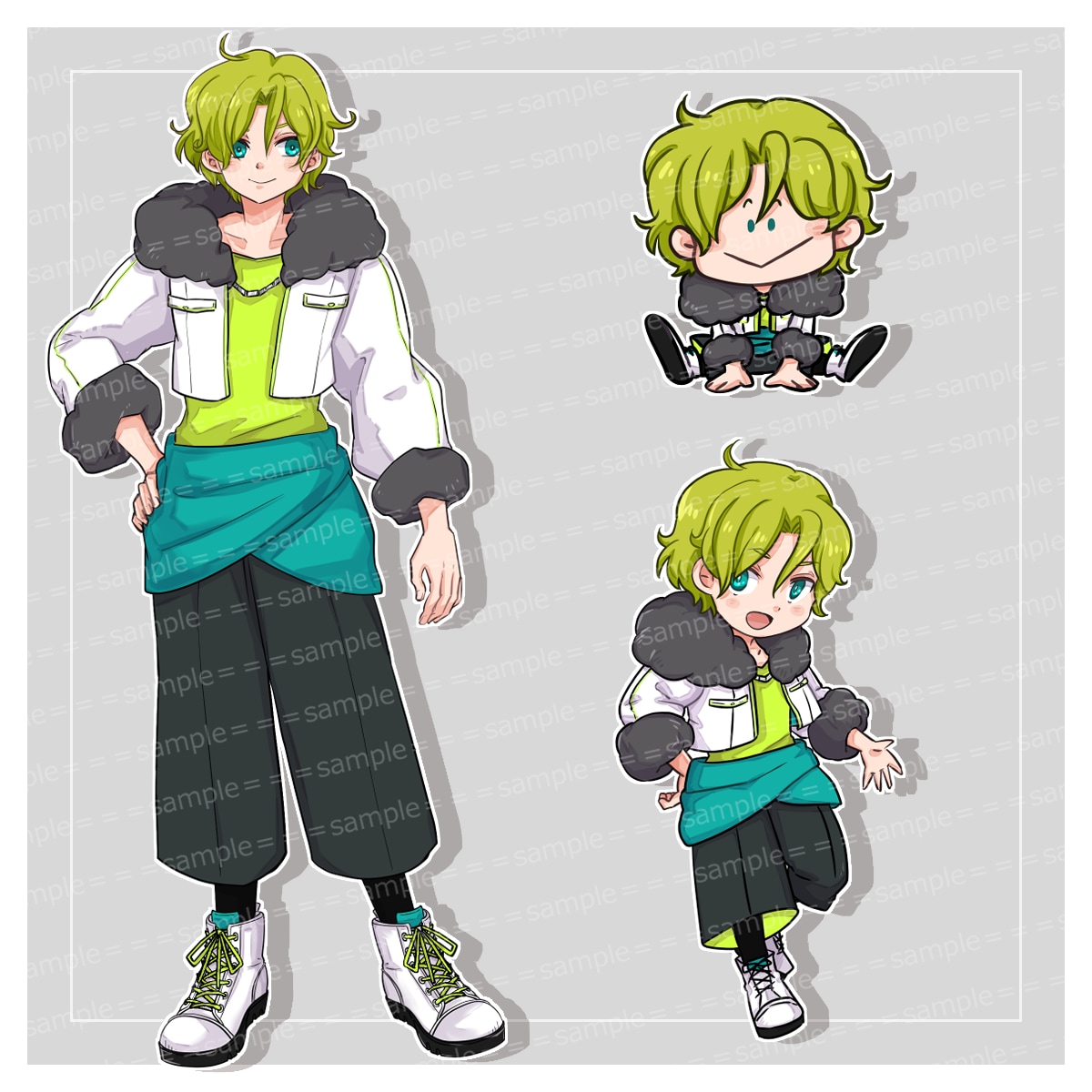 可愛いキャラのアイコン・立ち絵お描きします SNS・TRPGなど幅広く使えます！ イメージ4