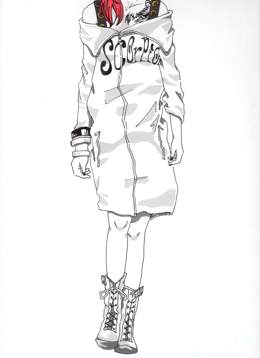 綺麗でスタイリッシュなアナログイラスト描きます 見るだけでオシャレな気分になっちゃう イメージ8