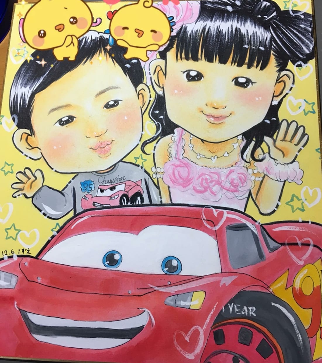似顔絵書きます 大切な方へのプレゼントなどに似顔絵かかせてくださいっ✩ イメージ4
