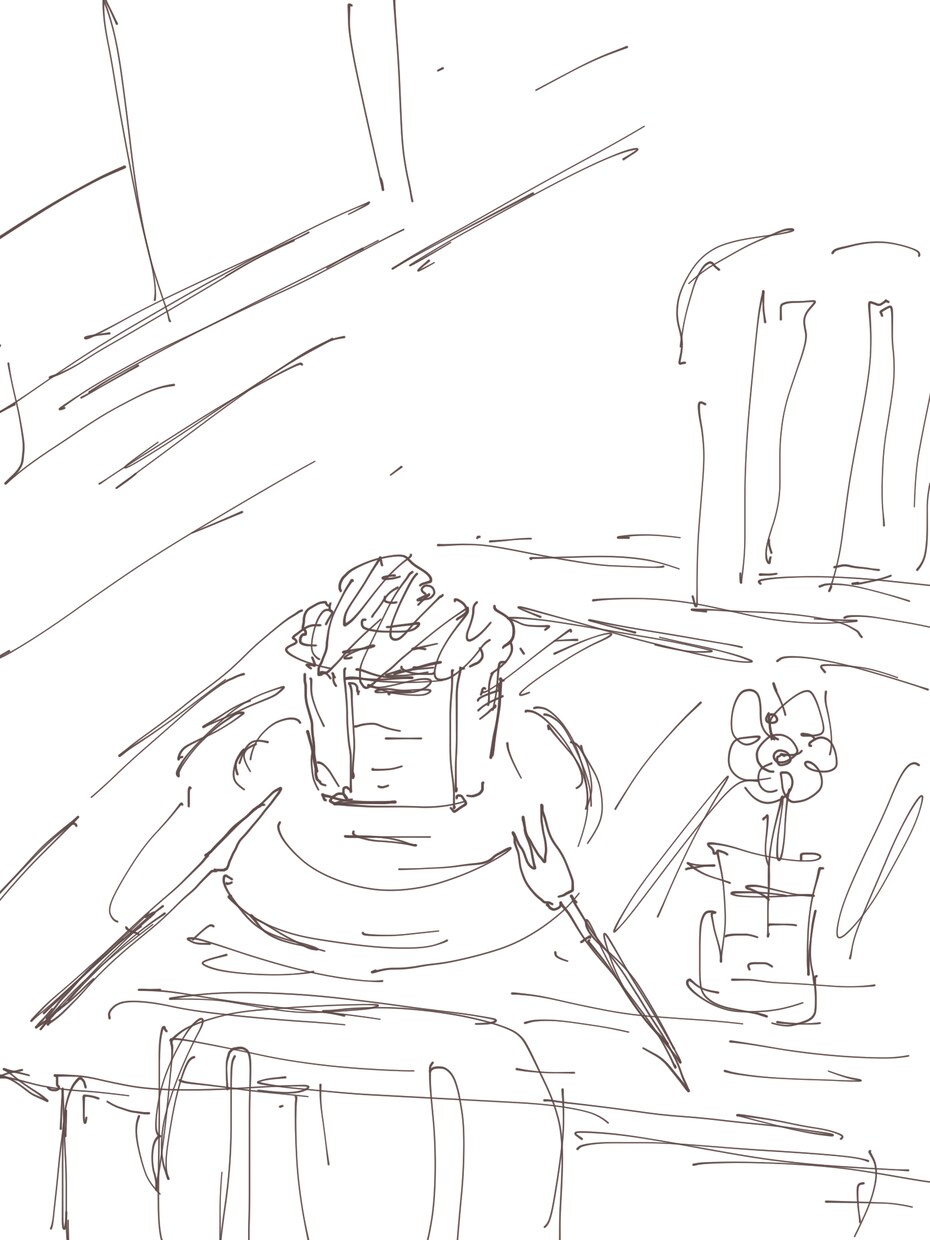 ゆるいお洒落なイラスト描きます ゆるくてお洒落なイラスト描きます。カフェなどにおすすめ！ イメージ2