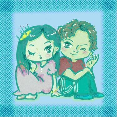 推し活似顔絵描きます 推し活しませんか？世界に一つの個性的な似顔絵イラスト描きます イメージ2