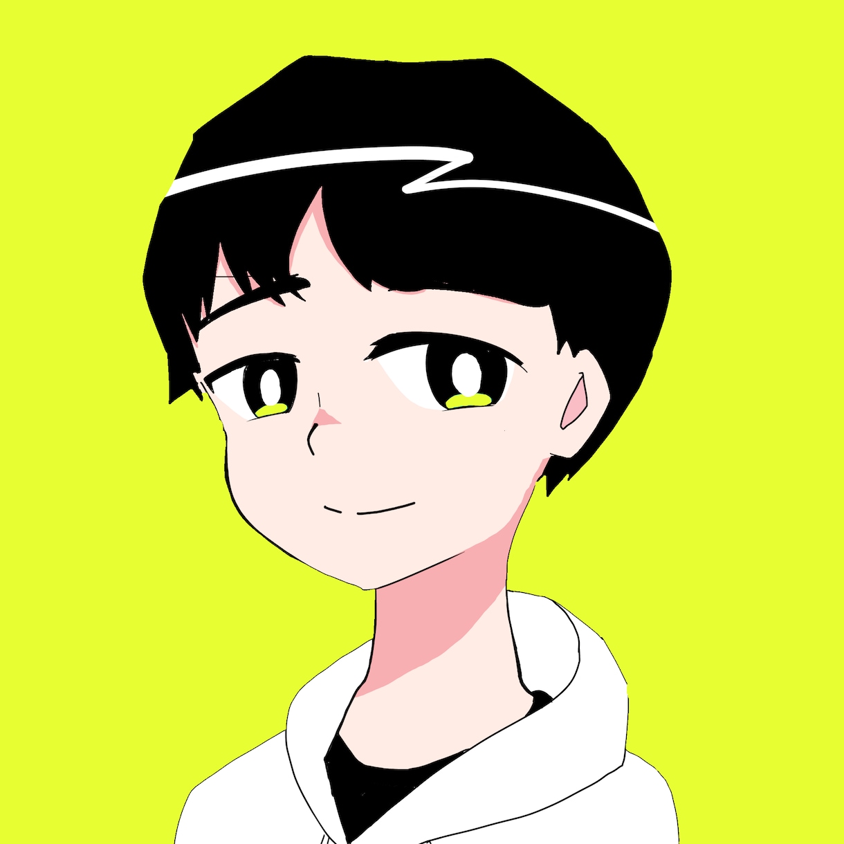 ポップでおしゃれな似顔絵を描きます 一目見て「パッ」と明るい印象のシンプルな似顔絵です✨ イメージ1