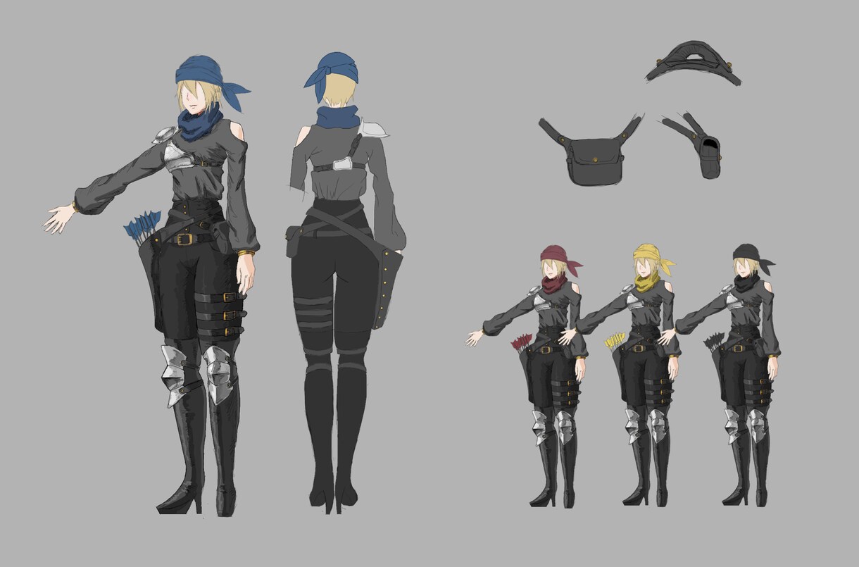 キャラクターをデザインします ゲーム制作、小説のキャラデザなどにどうぞ！ イメージ2