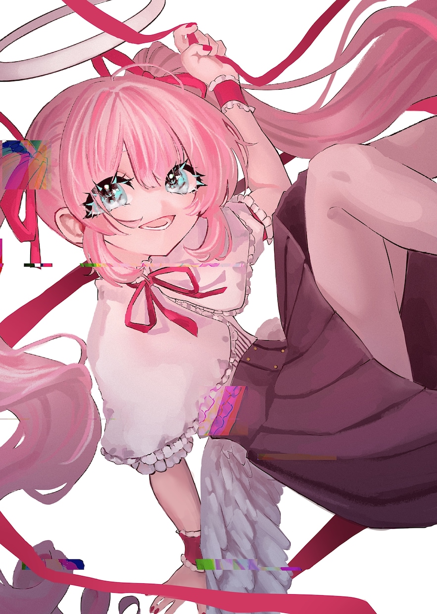 目を引くかわいいイラスト制作します ダーク可愛いやキラキラした可愛いイラストならおまかせください イメージ5