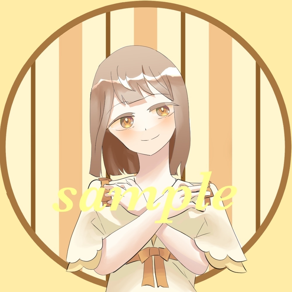 SNSアイコンお描きします 可愛らしいアイコンをご要望に合わせてお描きします！ イメージ2