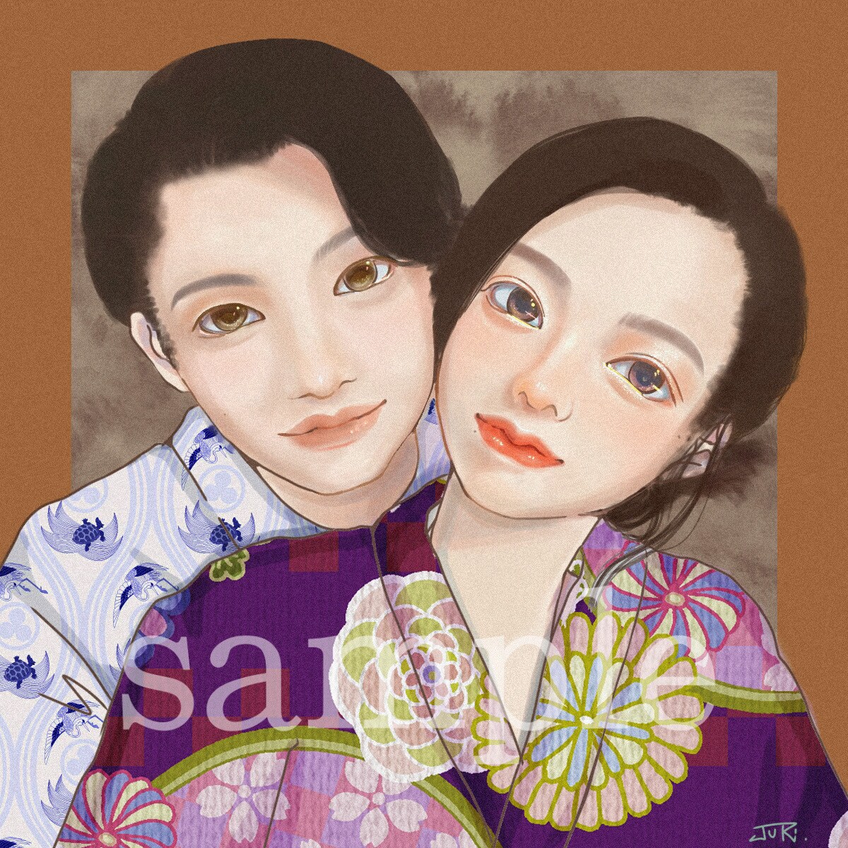 アイコンや記念日イラスト作成します 自身のアイコンや大切な人へのプレゼントにも！ イメージ6