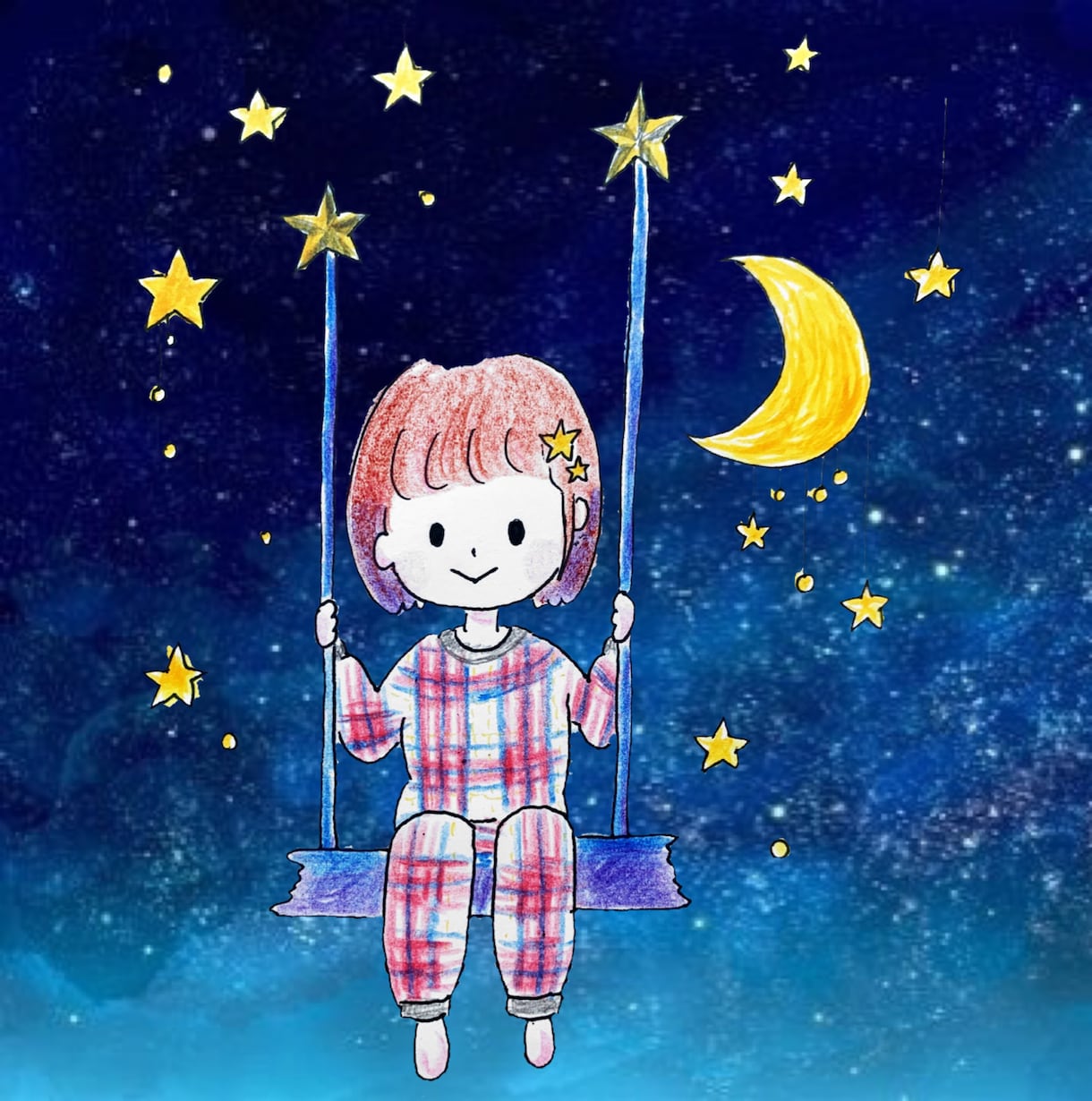 ゆるふわガーリーなイラスト(女の子)を描きます 手書きのゆるふわイラストをデータでお渡し♡ イメージ5