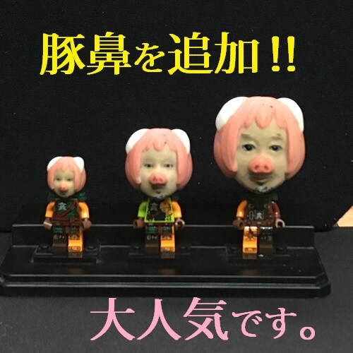 貴方の写真でキャラクター画像をデジタルで作成します 最先端3Dにて表情変換を計算して作成します。 イメージ2