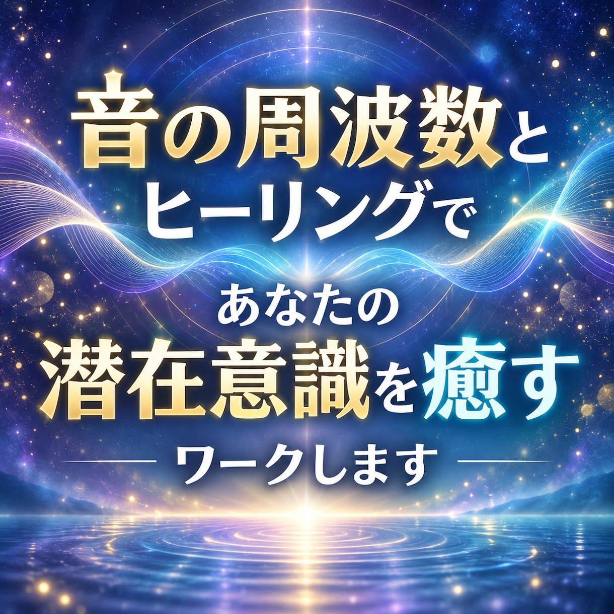 音の周波数とヒーリングであなたの潜在意識を癒します 豊かさ、自分を愛する、インナーチャイルド、心身の健康 イメージ1