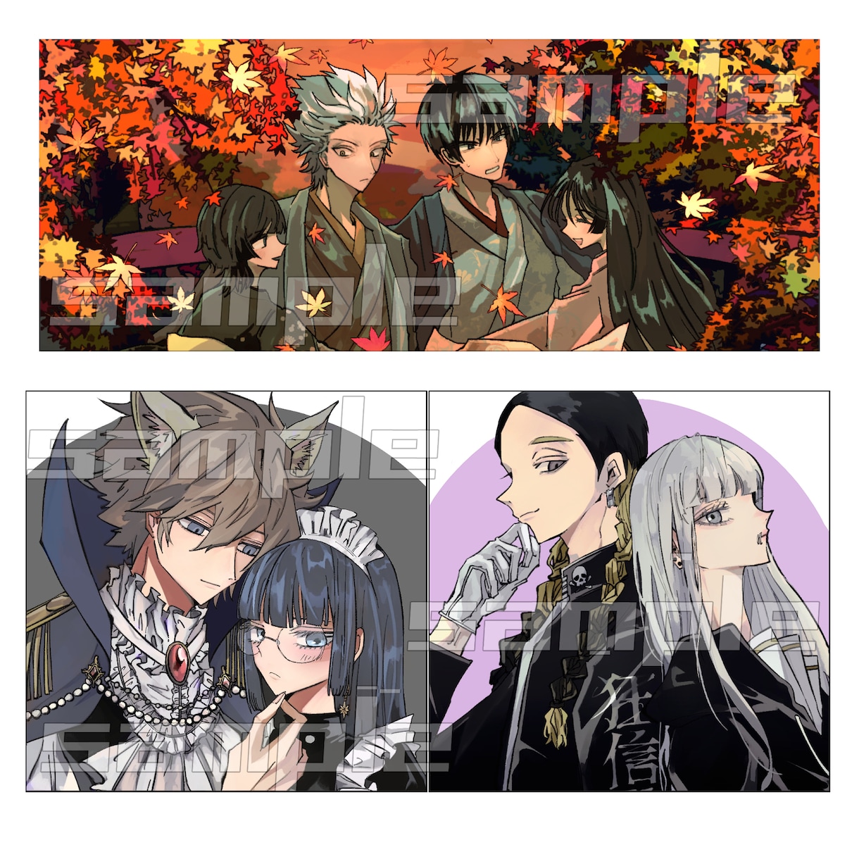 アイコン・イラスト・配信画等イラスト制作致します SNSのアイコン・Vtuber活動・TRPGキャラクター等 イメージ4
