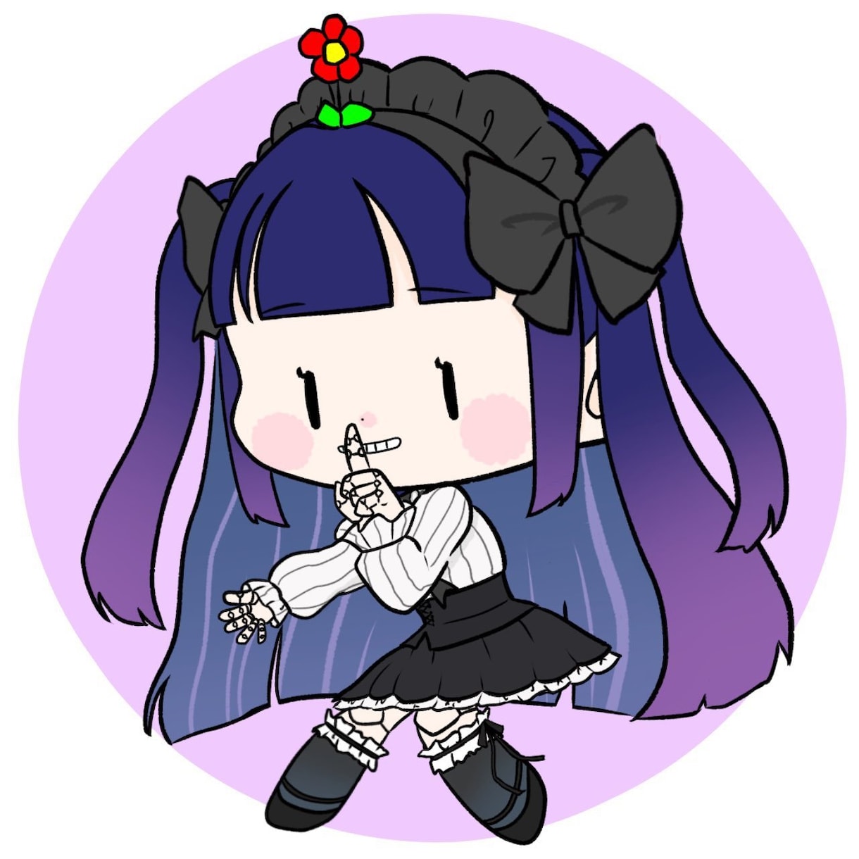 SDアイコン作ります デフォルメミニキャラ描いてます イメージ1