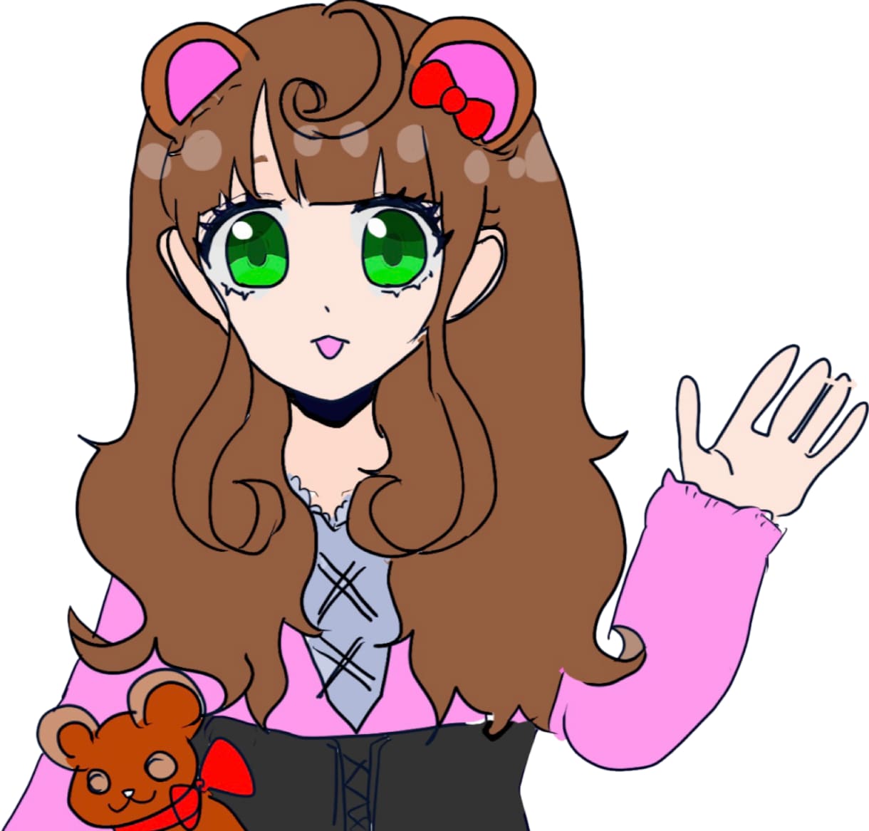 貴方専用の可愛い女の子、かっこいい男の子描きます アイコン、YouTube素材、プロフィール画像、似顔絵 イメージ6
