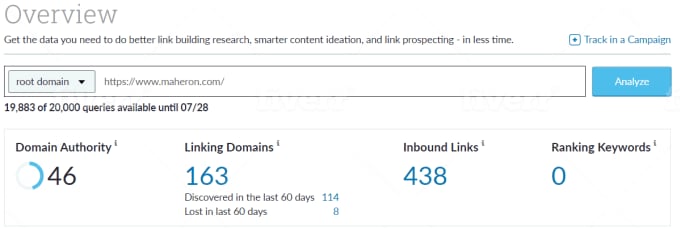 MOZドメインオーソリティ30台以上に上げます MOZ DA30+　ahrefs　DR40+　以上に上げます イメージ3