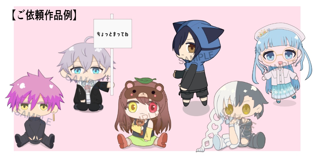 あなたのオリキャラデフォルメします あなたのオリキャラをデフォルメしてみませんか？ イメージ5