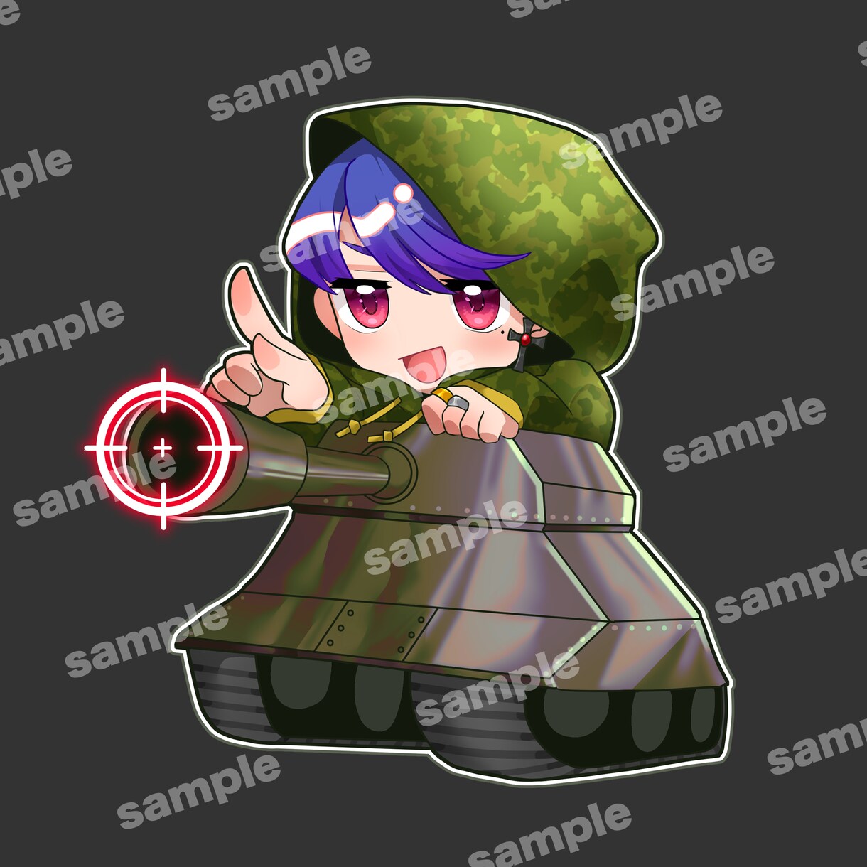デフォルメキャラクターのイラストを制作いたします かわいくてグッズにもできちゃう！ イメージ3