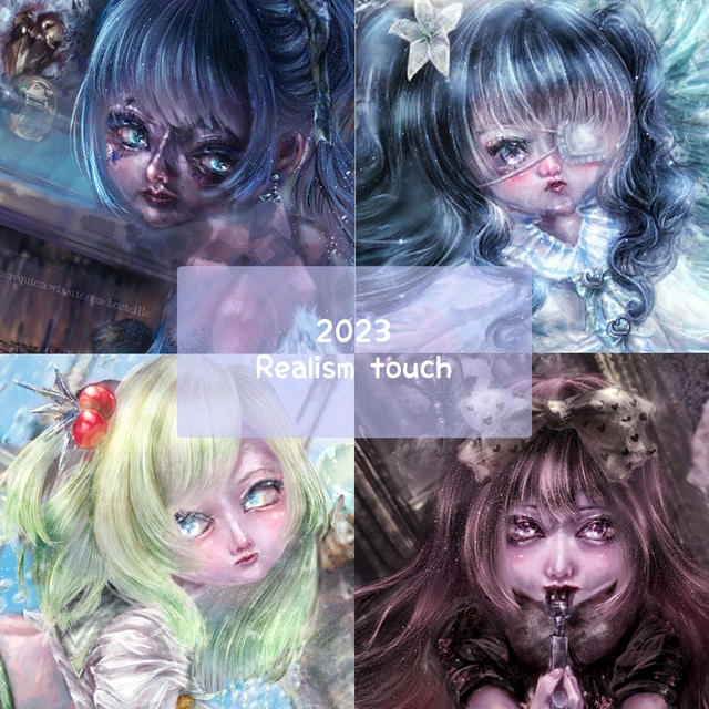 絵柄で選ぶ☆イラスト制作します アニメ寄りリアル寄り似顔絵も対応します イメージ4
