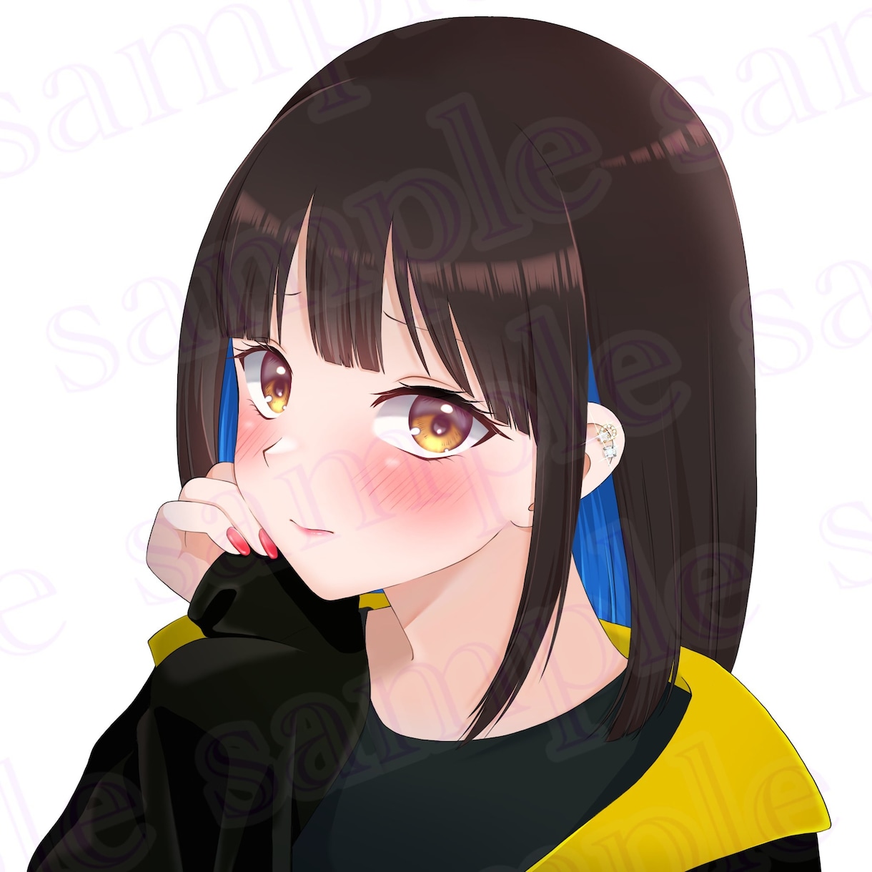 バストアップイラストをお描きします イメージに合ったキャラクターイラストをお届けします! イメージ2