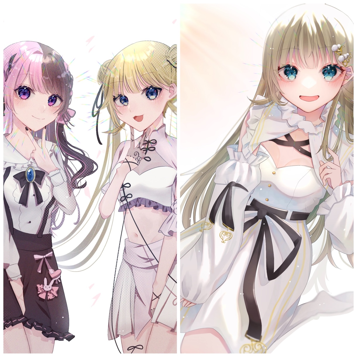 安いお値段でアイコンや歌ってみたイラスト作成します キラキラした彩度の高い絵が好みです！ イメージ3
