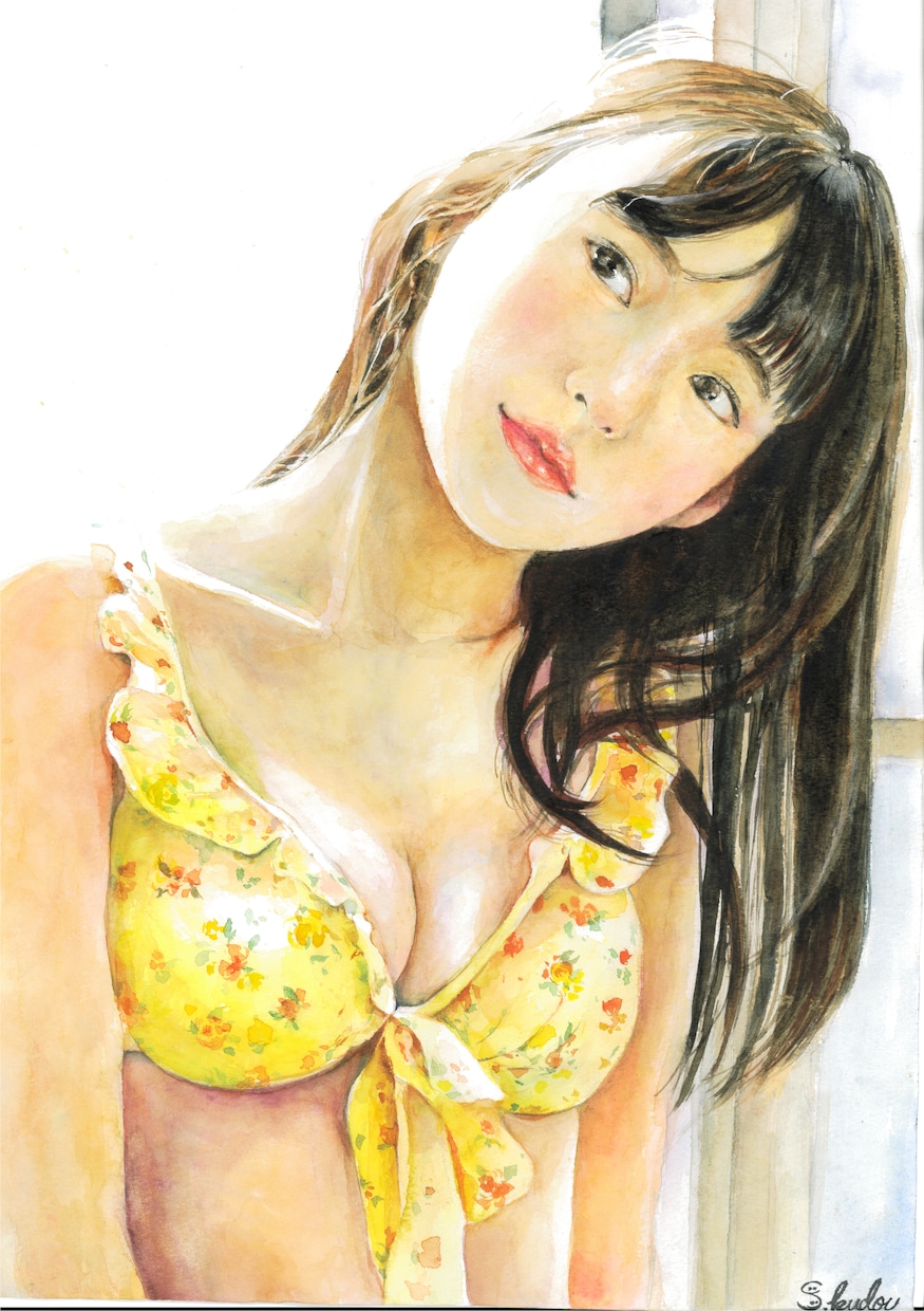 リアルで繊細✨美しい似顔絵を作成いたします 世界でたった一枚の似顔絵を作成します。大切な方のプレゼントに イメージ2