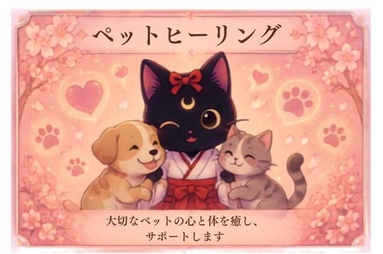 ペットちゃんのヒーリング【3日間】します お空の子もOK！守護霊様にヒーリングをお願いします イメージ1