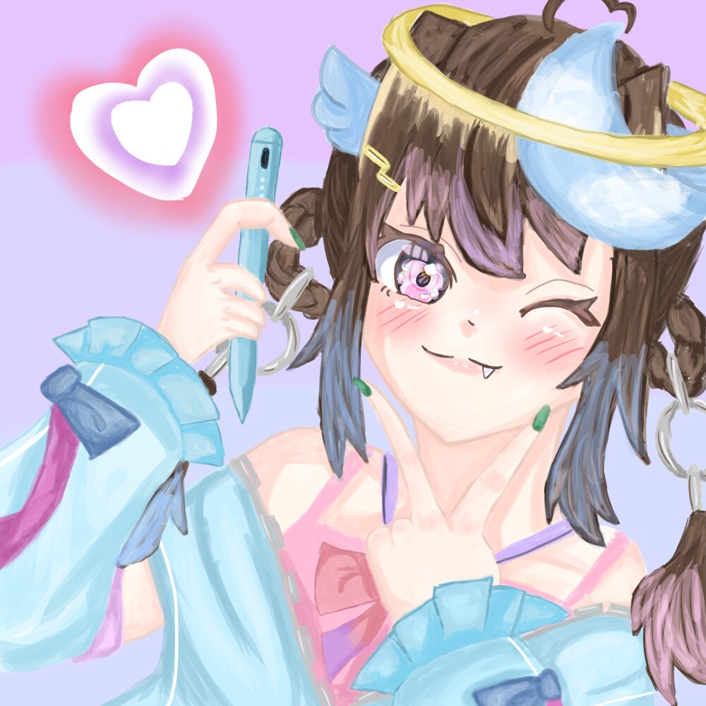 可愛い系のイラストお描きします 可愛い系の一枚絵を頑張ってかきます！ イメージ2