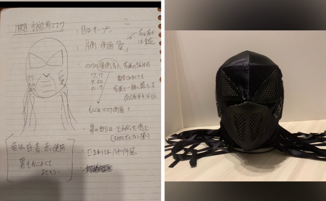オリジナルプロレスマスクを作製致します 「世界に１つのマスクを安価で」オリジナルプロレスマスクを作製 イメージ5