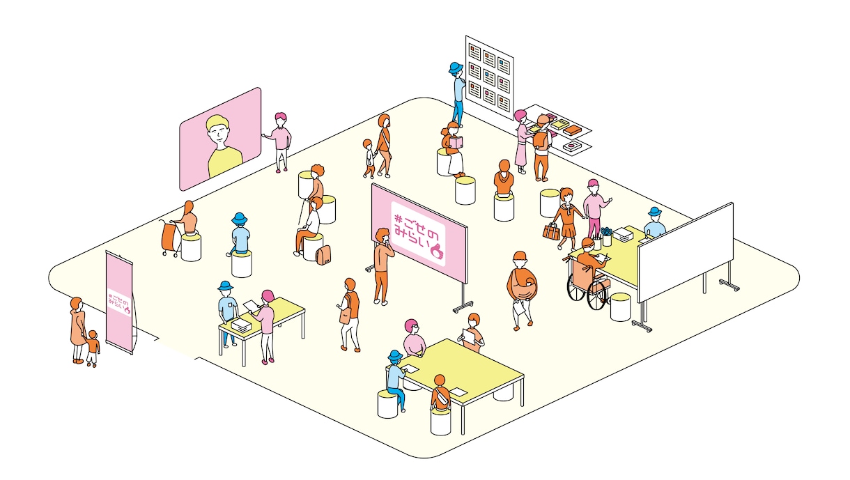 イベントや展覧会に使える可愛いマップを制作します 少しゆるくて印象的なマップが欲しい方へ！ イメージ2