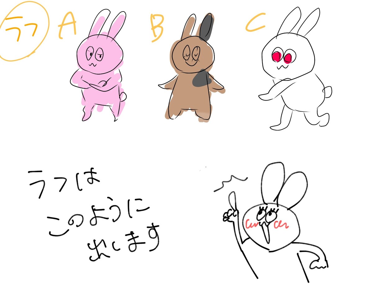 ペットや動物をキャラクター化します あ〜んな姿の〇〇みたい！こ〜んな性格の〇〇は？にお応えします イメージ3