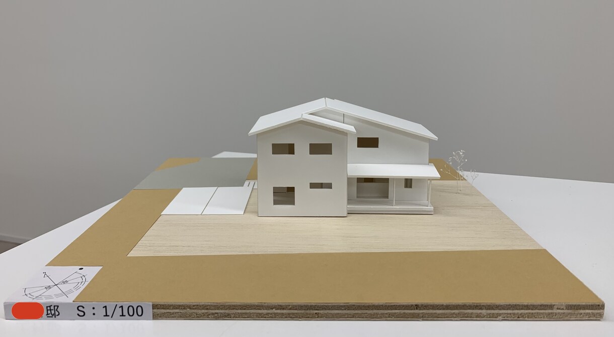 初出品価格⭐︎１/１００白模型を作成いたします お客様へのご提案用、建物完成後展示用、新築記念用 イメージ1