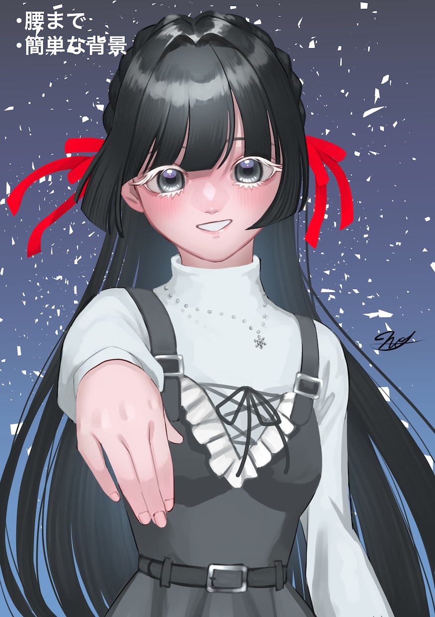 厚塗りでタルパ、思念体、不可視さんを描きます 不可視の存在感の一助になるような絵を精一杯描かせて頂きます イメージ10