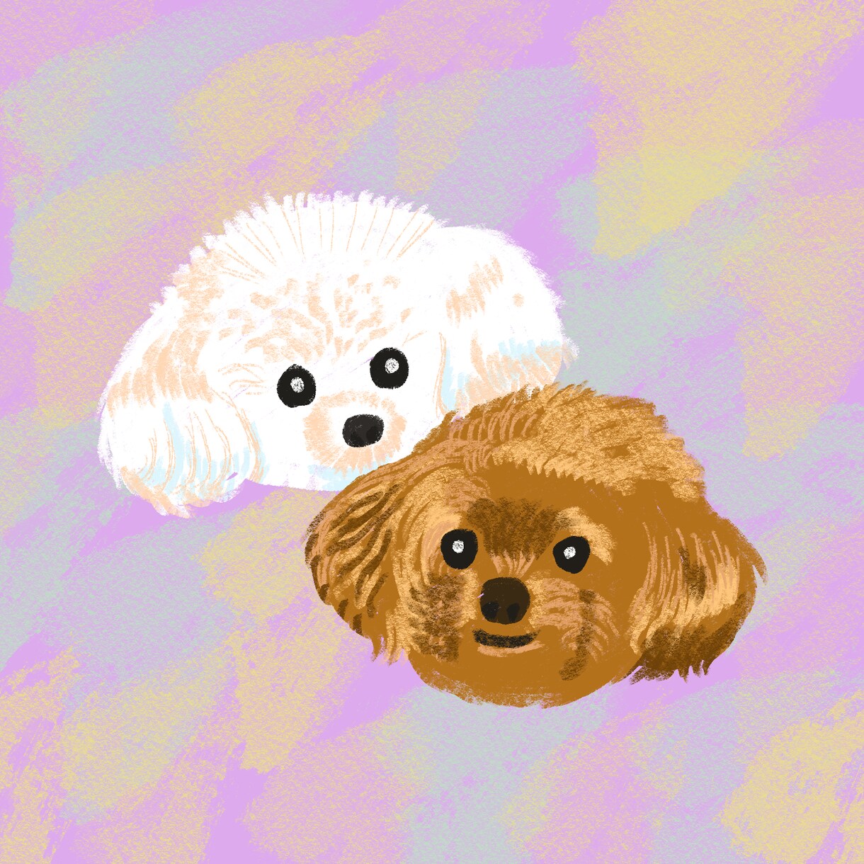ペットのイラスト描きます あたたかいタッチでペットのイラストを描きます！ イメージ1