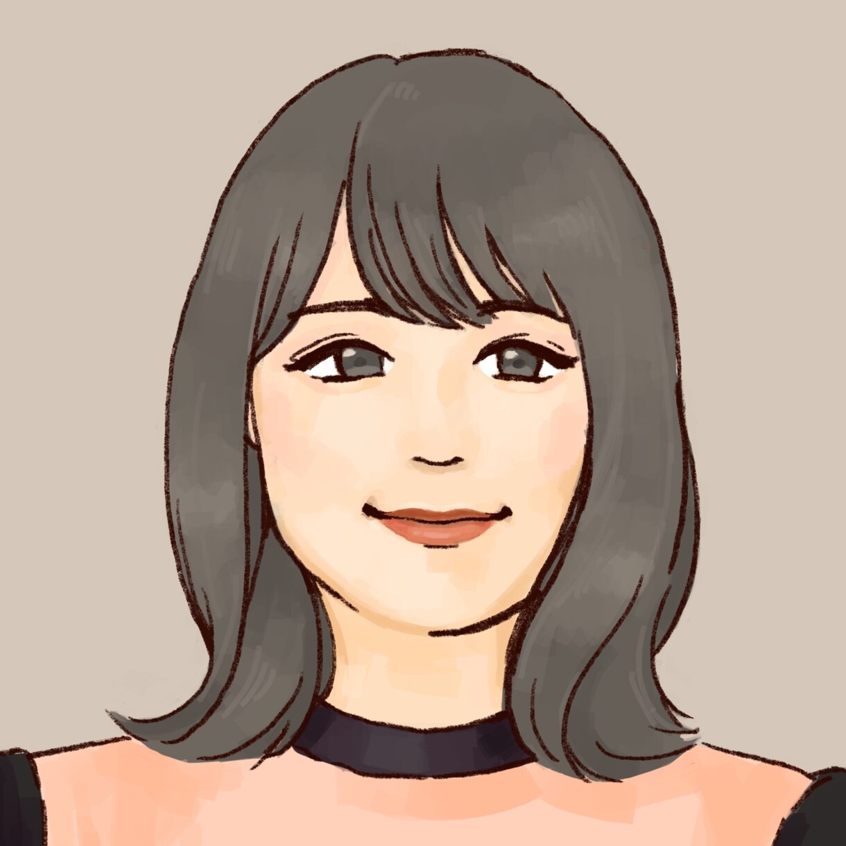 最短即日！お洒落なイラスト描きます 似顔絵やペットとのツーショットなども◎ イメージ3