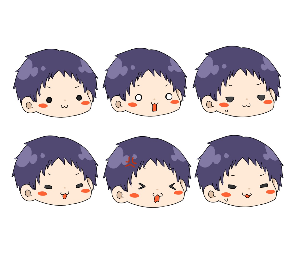 商用利用OK！ゆるかわアイコン・キャラ作ります 人物・動物OK｜SNSアイコン・LINEスタンプ・グッズ対応 イメージ5