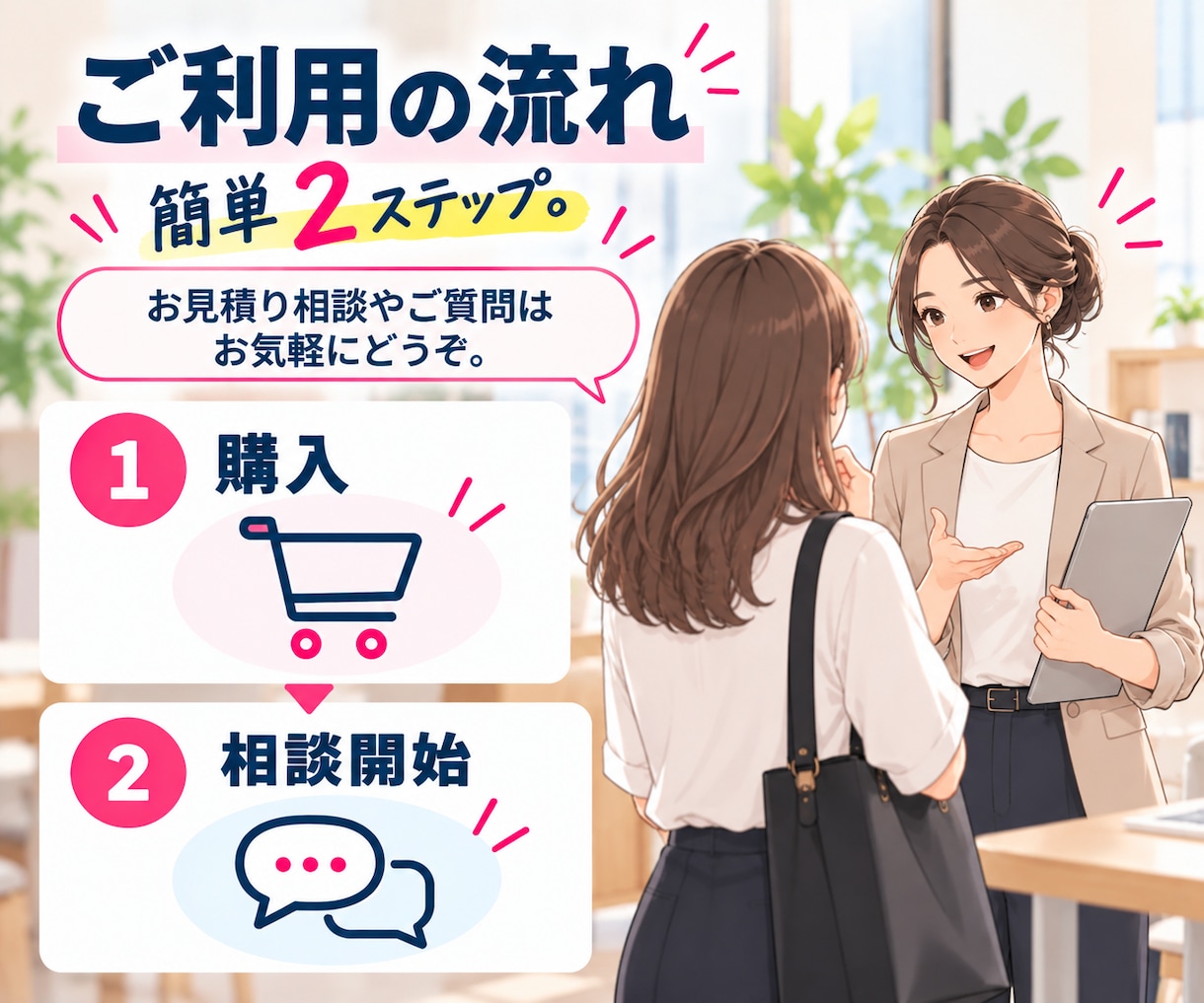 労務のお悩み、職場の先輩のように相談にのります 「ちょっと聞きたい」が相談できる、労務のサポート役です。 イメージ3