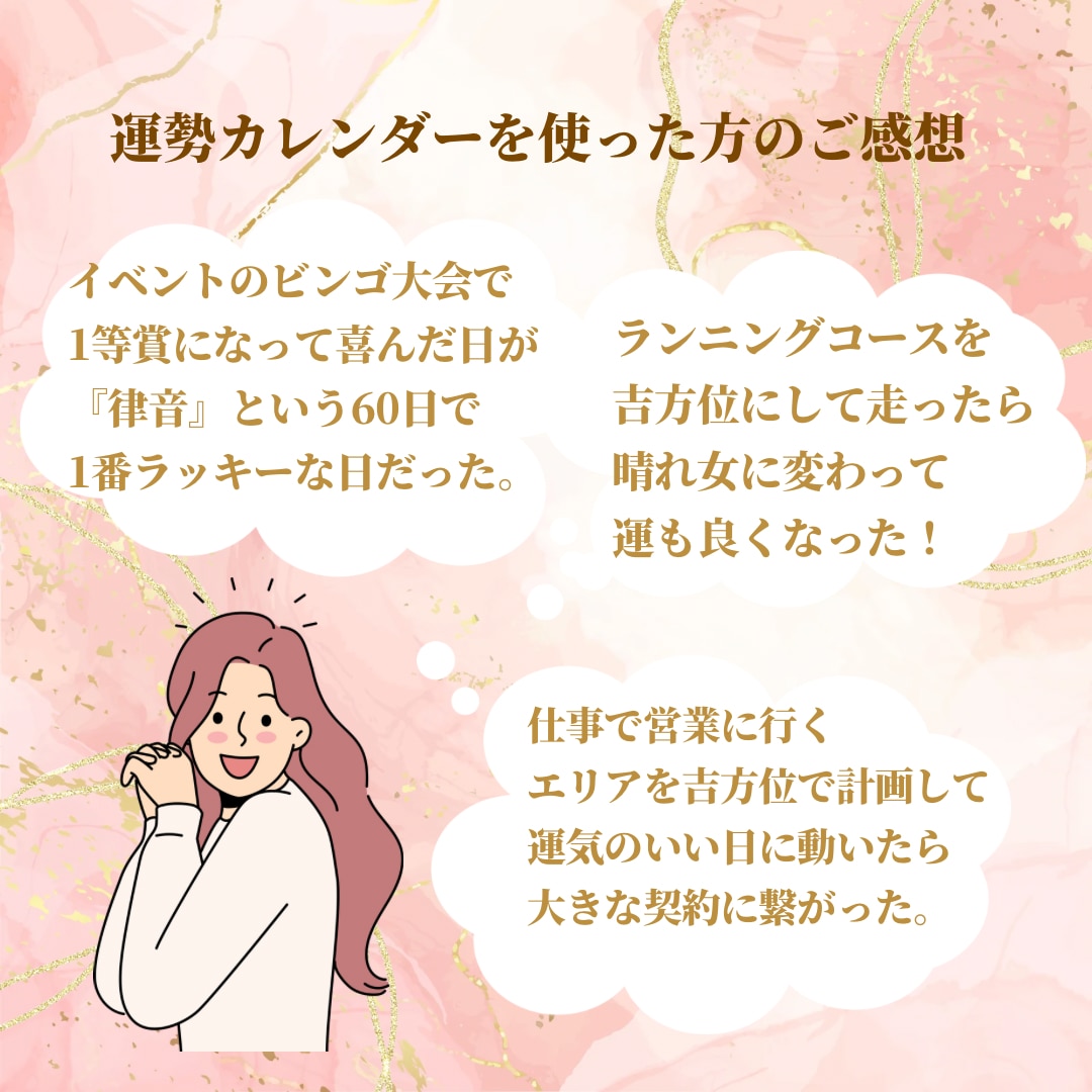 あなたが勝負・チャレンジして勝つ日と方位を伝えます 生年月日から自分が最強になって覚醒、勝てる日を知って幸運に！ イメージ5