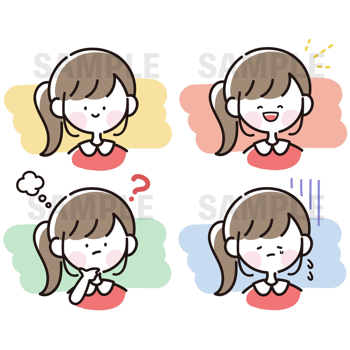 ゆるいオリジナル似顔絵アイコン描きます YouTube/SNS/ブログでも使えるかわいいイラスト！ イメージ6