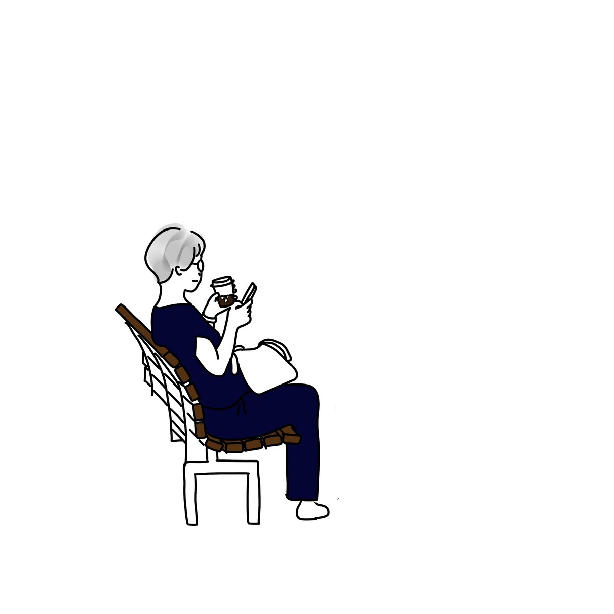 写真をもとにシンプルでおしゃれなイラストを描きます 珈琲好きの写真家が描くシンプルなおしゃれイラスト イメージ6