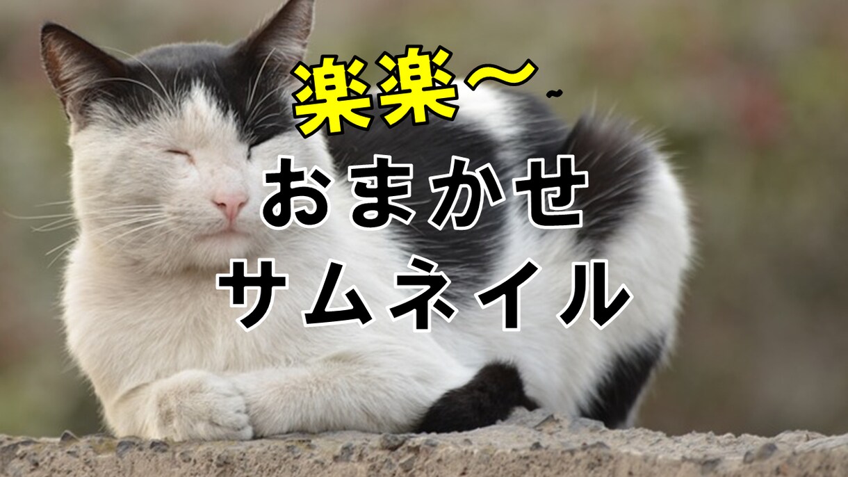 YouTubeのサムネイルを”おまかせ”で作ります 時短！”おまかせ”YouTubeサムネ（2本目～500円） イメージ5