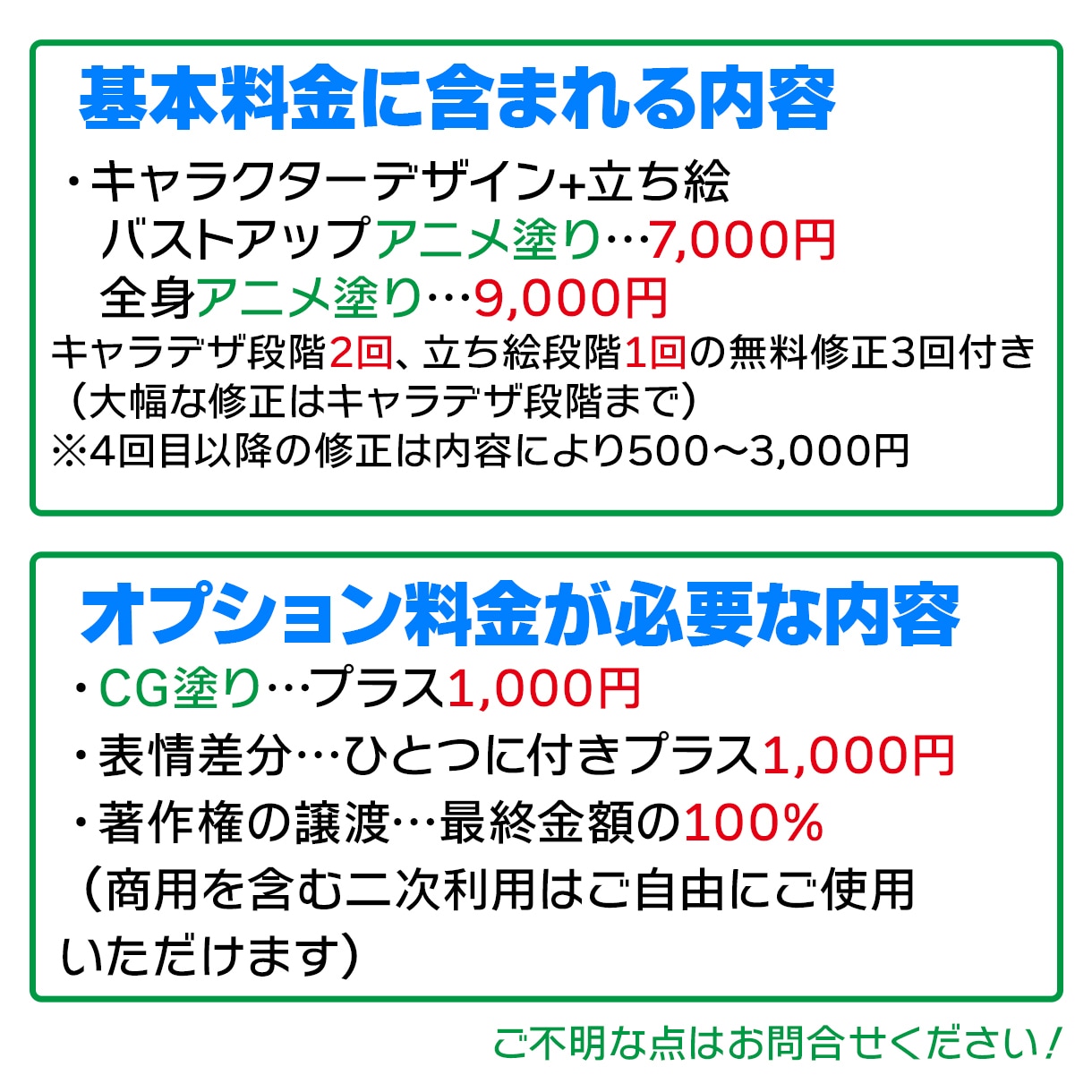 キャラクターデザイン&立ち絵描きます SNSアイコン、配信、TRPGなどにオリキャラ作成しませんか イメージ2