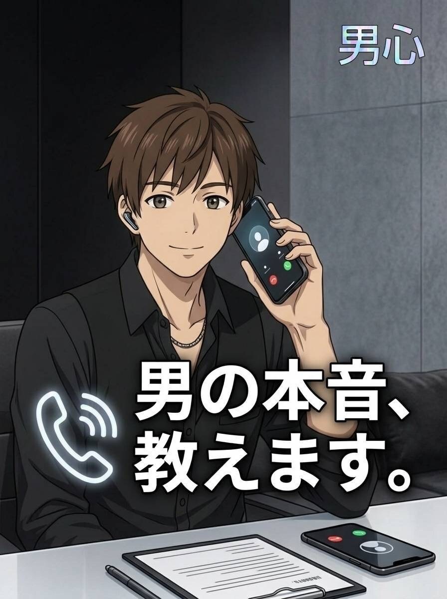 男心を紐解いていきます ☆わからない男の本音ズバリ教えます イメージ3