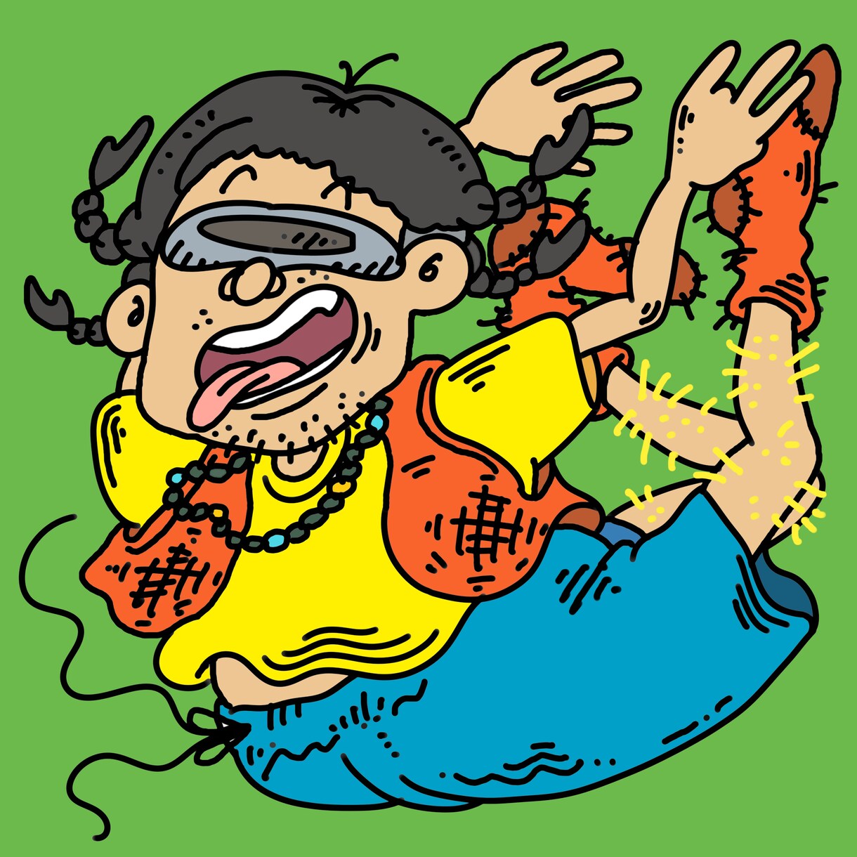 ポップで中毒性のあるあなただけのイラストつくります 量産型じゃ物足りない人へ。あなたのクセをキャラクターにします イメージ1